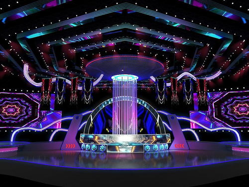 光影交響曲 炫酷燈光與科幻風(fēng)車舞臺的藝術(shù)造型策劃